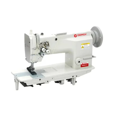 Maquina De 2 Agujas Con Crochet Chico Gemsy GEM2000-1M