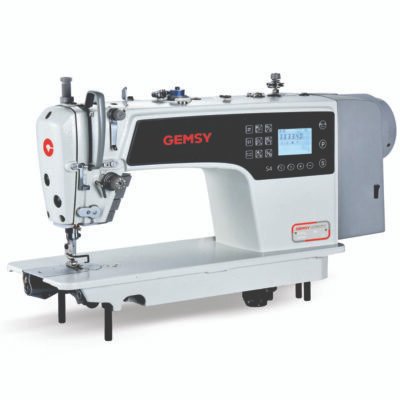 Recta Automatica SGGemsy S4A-DC C/Corta hilo, programas de costura y funciones automáticas. Motor incorporado.