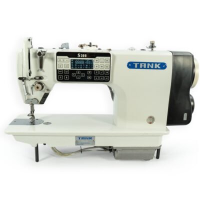 Recta Tank TN 85 con corta hilo y funciones automáticas con pulsador, motor bajo consumo de alta velocidad